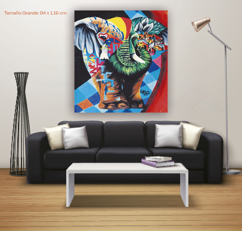 Obra Réplica - 4 Elementos