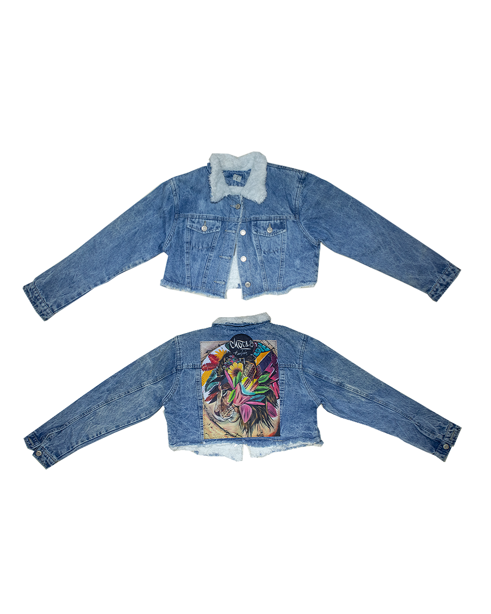 Acuarela Corta Chaqueta Jean Claro Ovejero León (L)