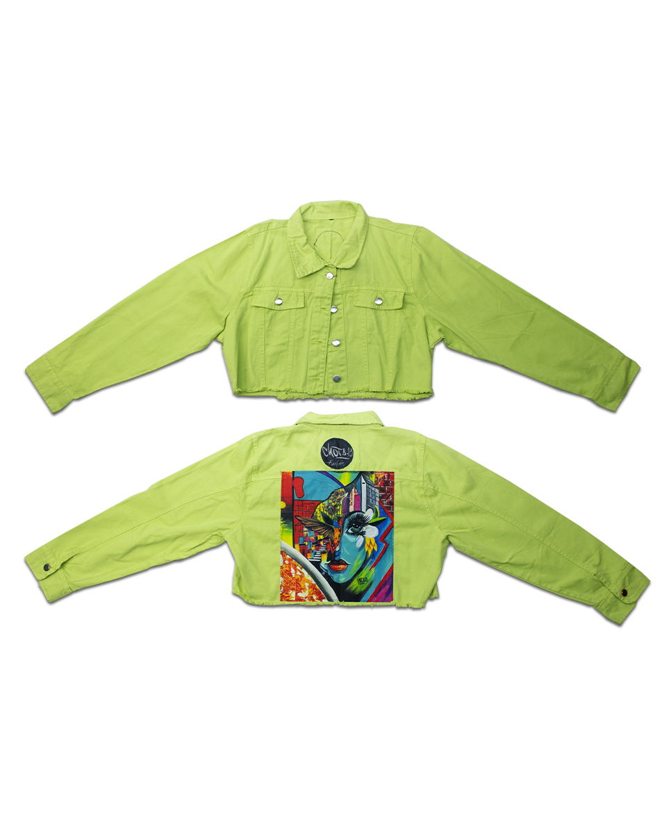 Colors Chaqueta Verde Pachamama (Talla Única)