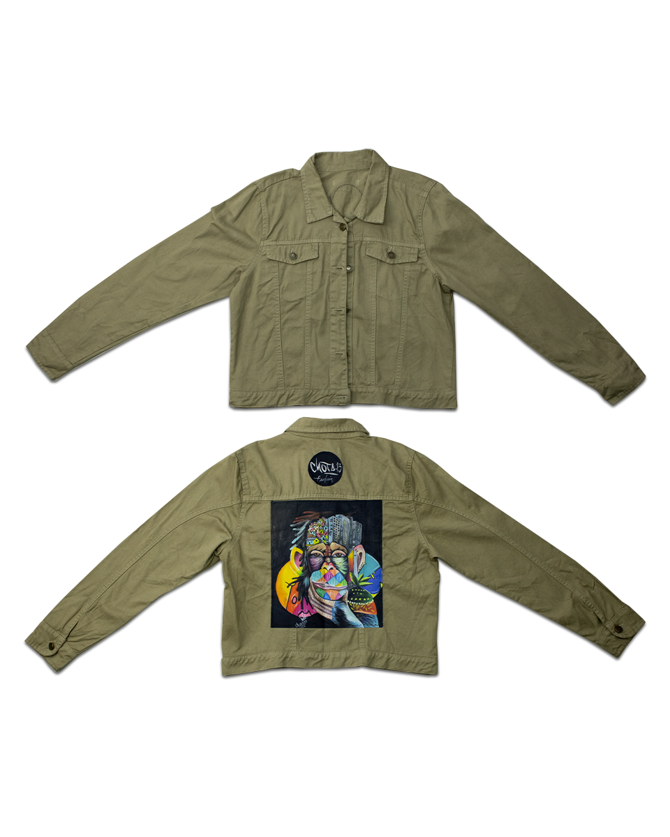 Colors Chaqueta Beige Mono (Talla Única)