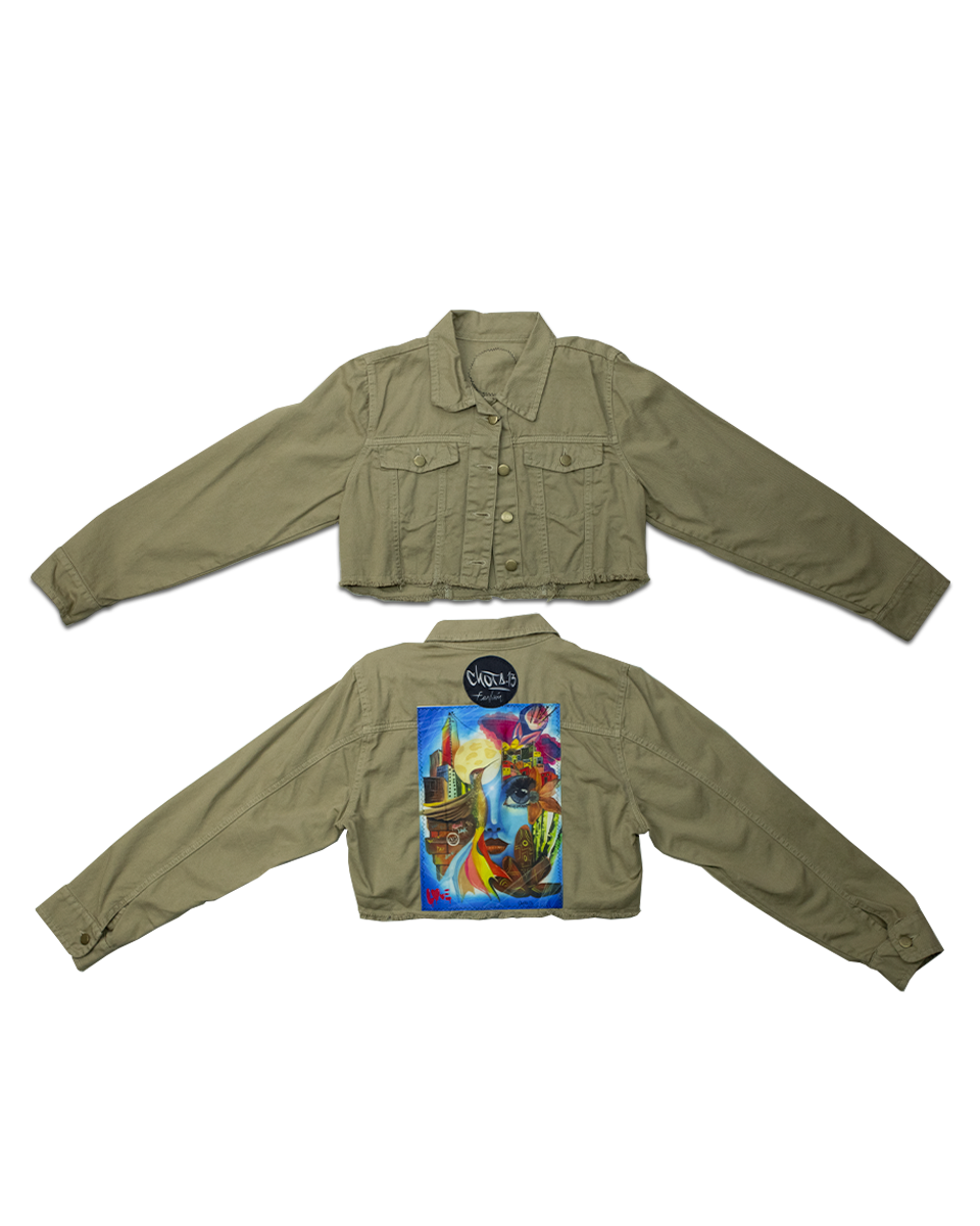 Colors Chaqueta Beige Pachamama (Talla Única)