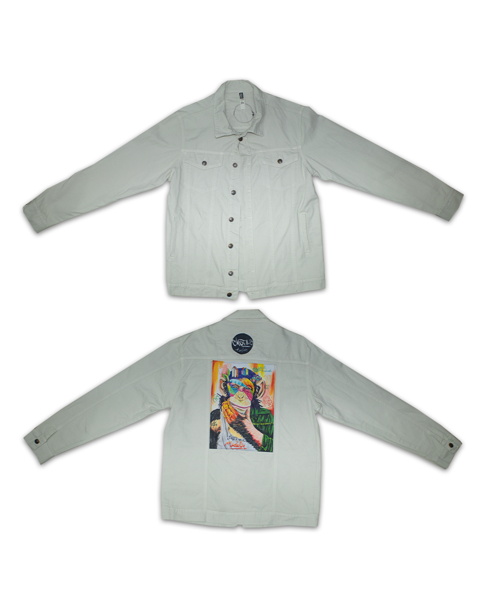 Chaqueta Hombre Realismo Beige Mono (M)