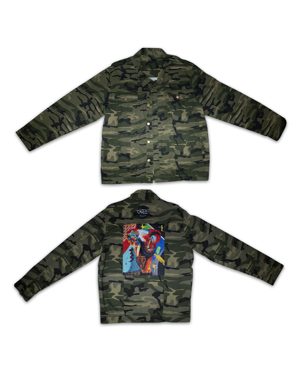 Chaqueta Hombre Realismo Camuflado (L)