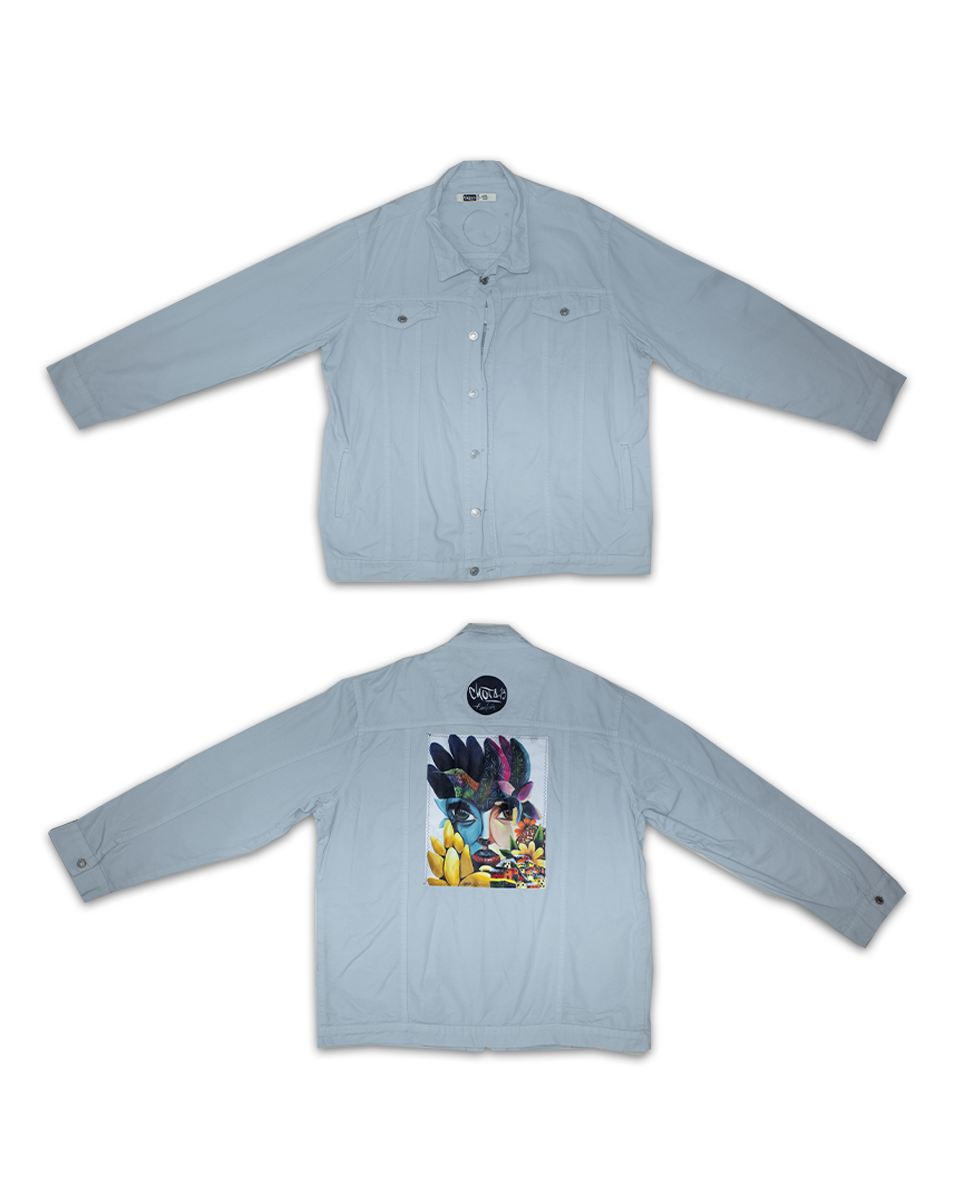 Chaqueta Hombre Realismo Gris Pachamama (4XL)