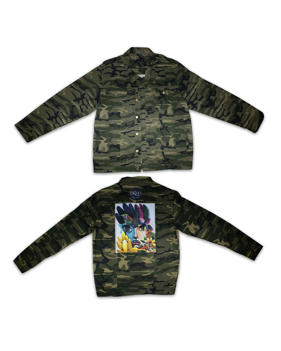 Chaqueta Hombre Realismo Camuflada Pachamama (S)