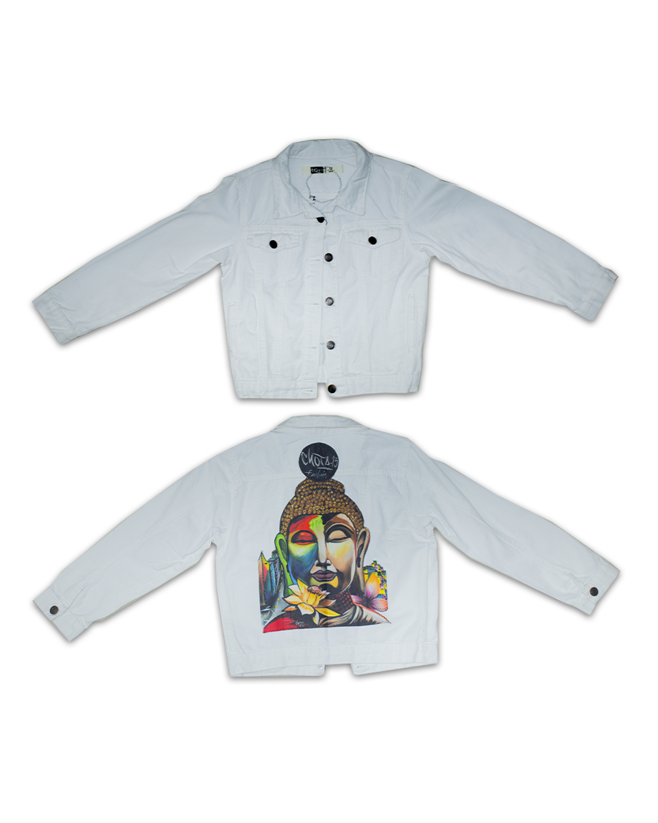 Chaqueta Kids Buda Blanco (Talla 12)