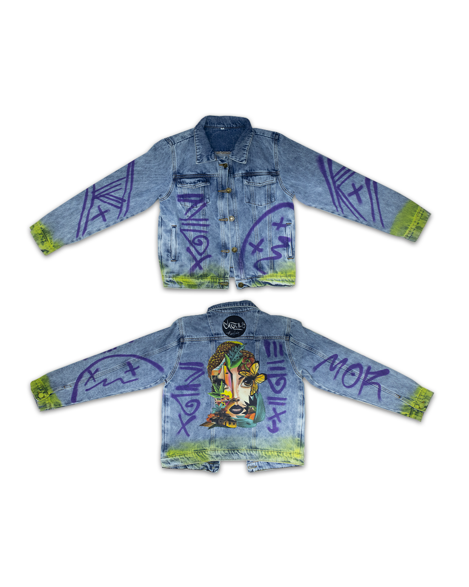 Chaqueta Kids Exclusiva Jean Pachamama (Talla 16)