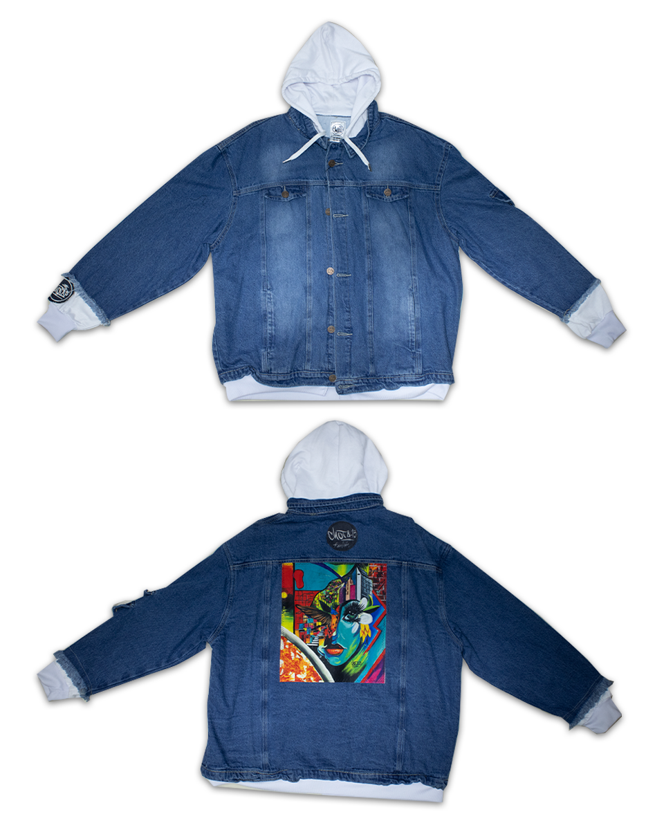 Chaqueta Premium Art Jean Pachamama (L)