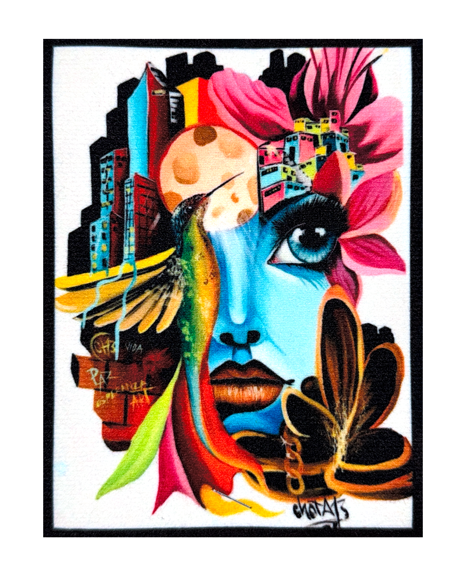 Obra Réplica - Blue Face