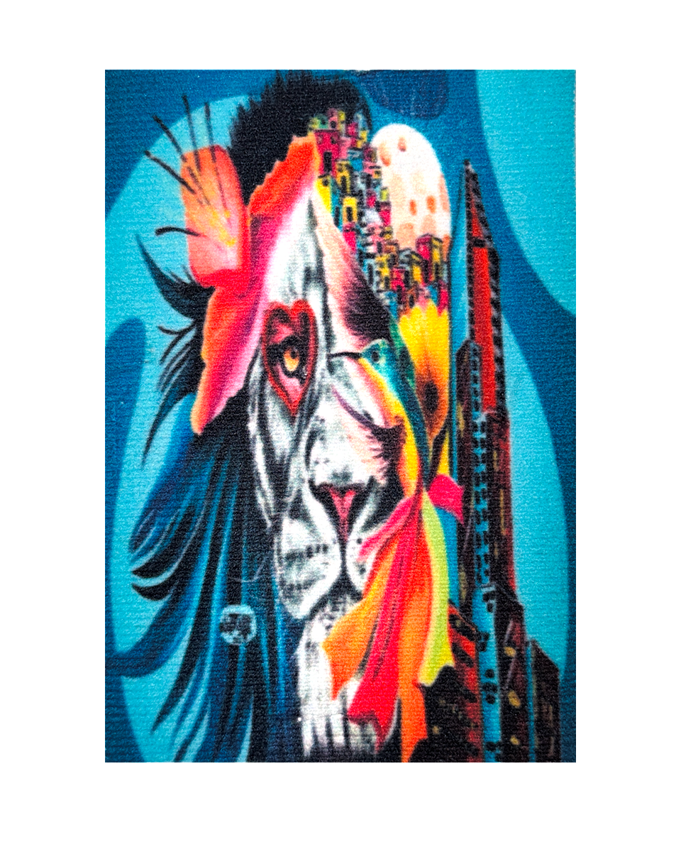 Obra Réplica - León Azul