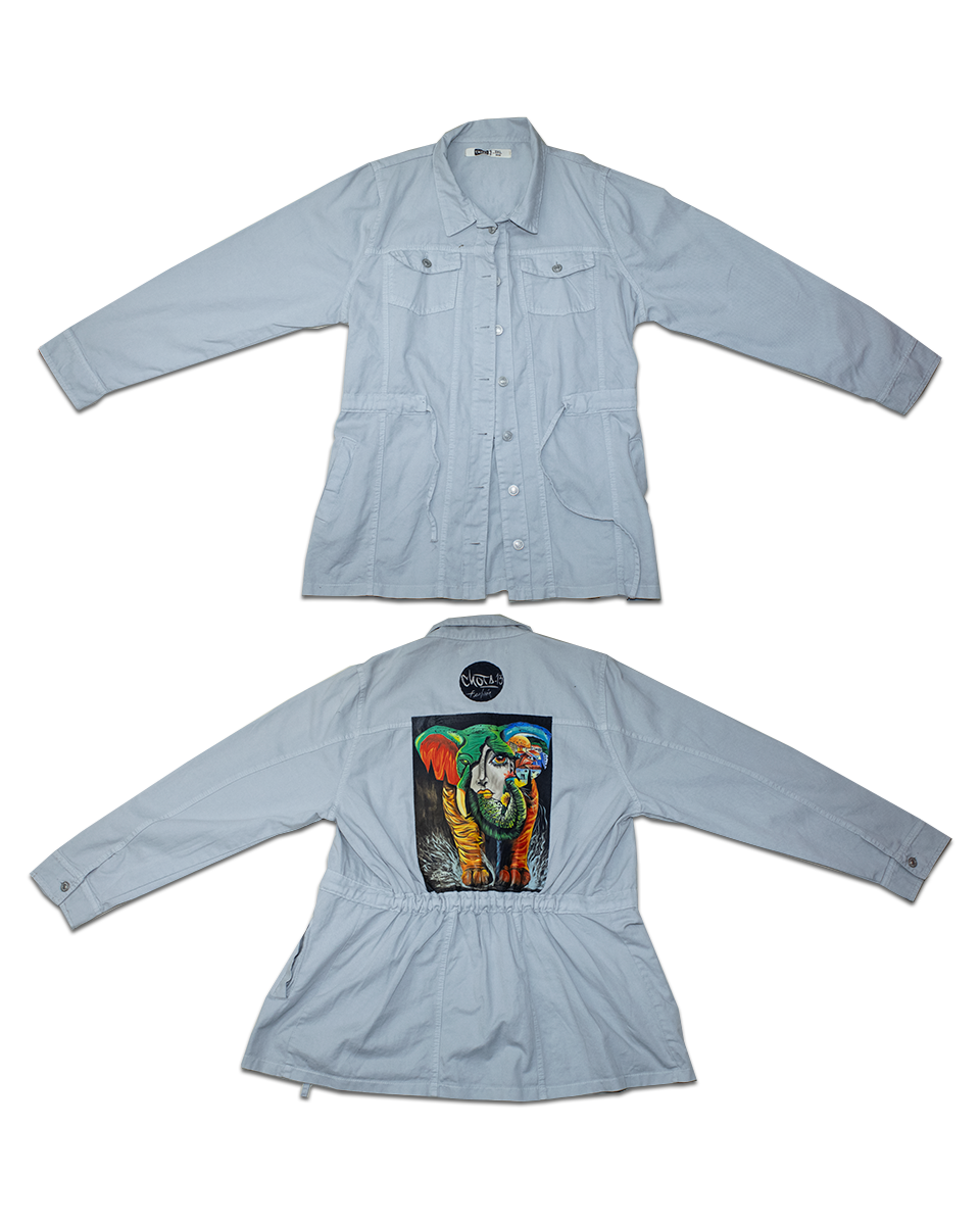 Chaqueta Gaban Classic Piece Gris Elefante (3XL)