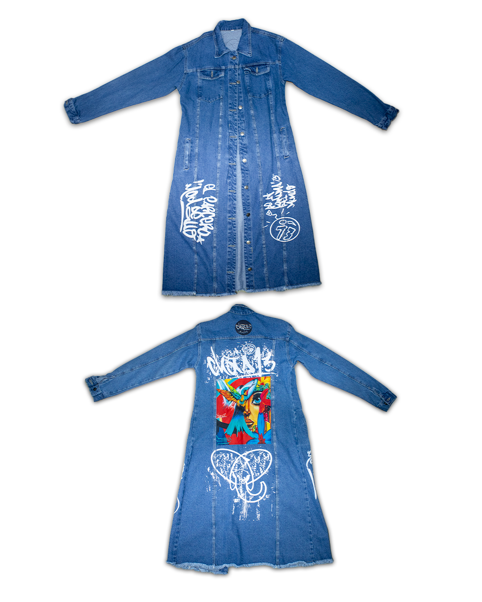 Chaqueta Gaban Master Piece Jean Pachamama (S)