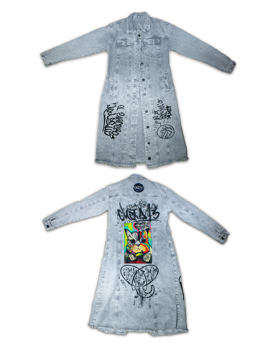 Chaqueta Gaban Master Piece Gris Gato (S)
