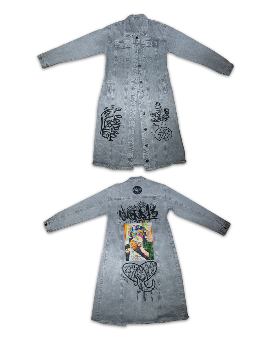 Chaqueta Gaban Master Piece Gris Mono (XL)