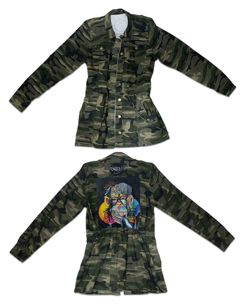 Chaqueta Gaban Classic Piece Camuflado Mono (L)