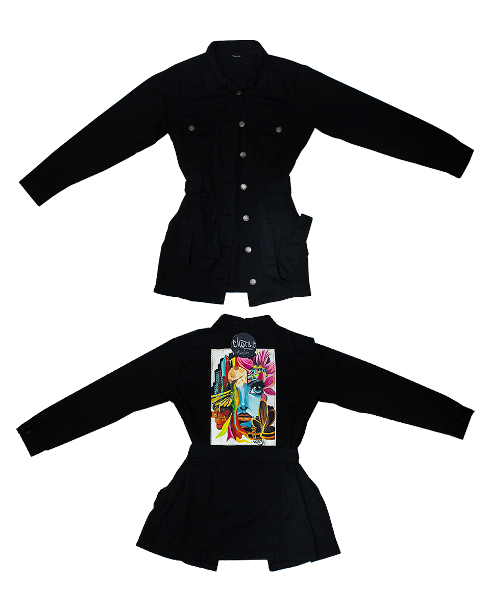 Chaqueta Gaban Classic Piece Negro Pachamama (L)