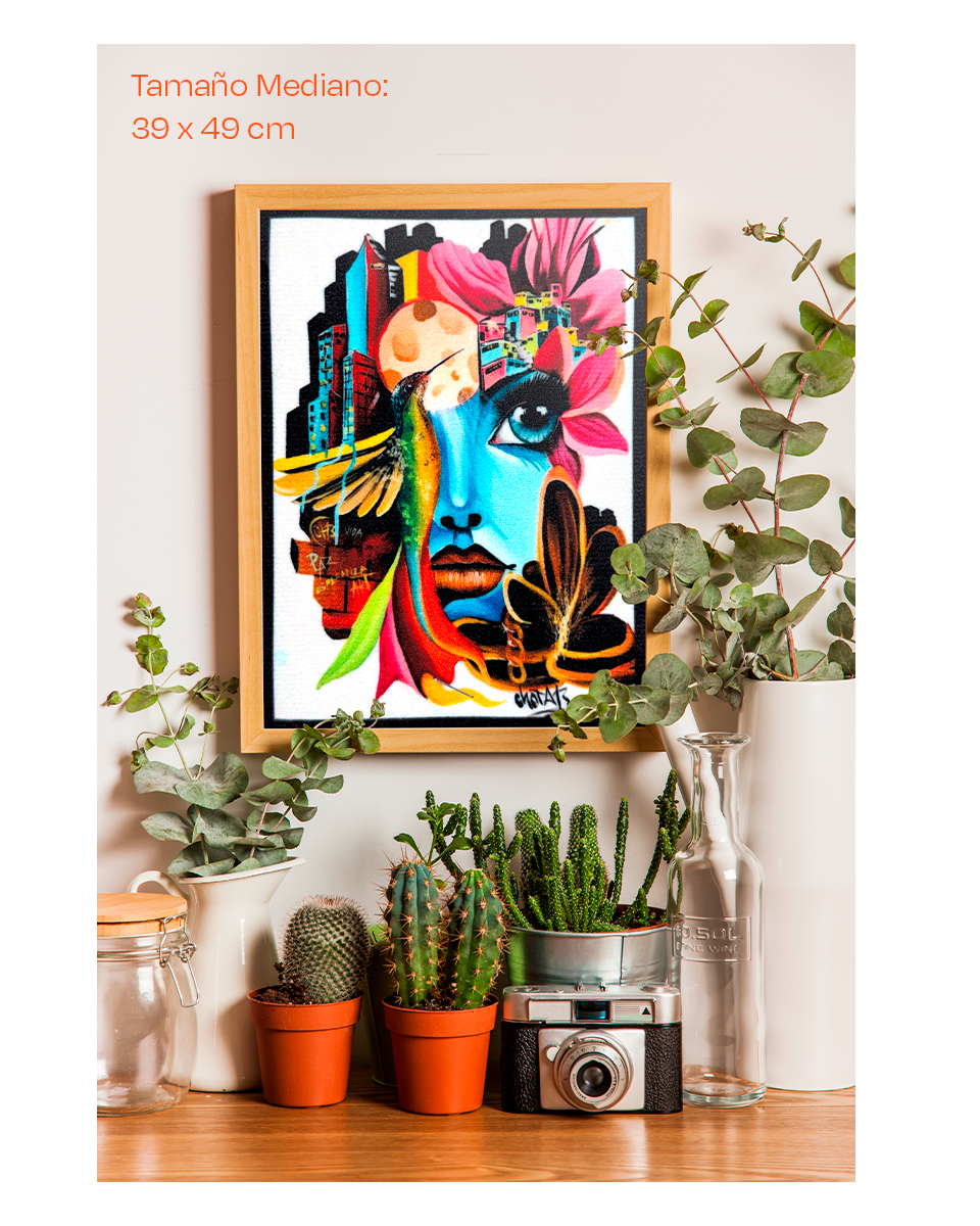 Obra Réplica - Blue Face