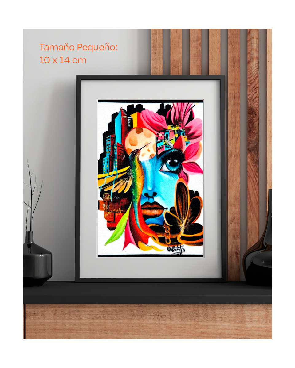 Obra Réplica - Blue Face